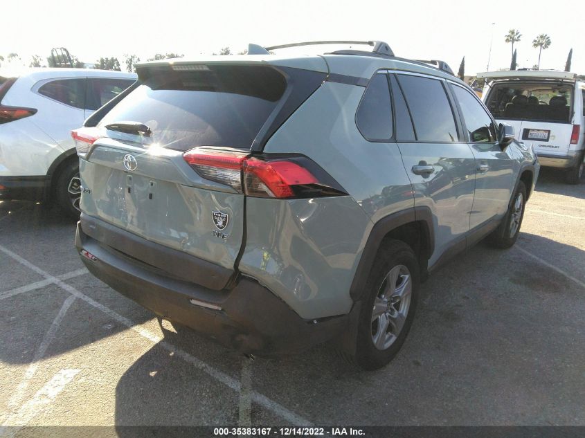 2022 TOYOTA RAV4 XLE VIN: 2T3W1RFV1NW215288