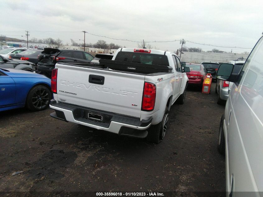 2021 CHEVROLET COLORADO 4WD WORK TRUCK VIN: 1GCGTBEN2M1192916