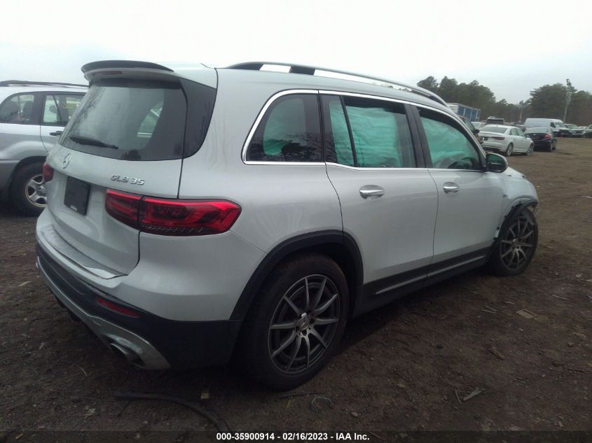 2022 MERCEDES-BENZ GLB AMG GLB 35 VIN: W1N4M5BB0NW242852