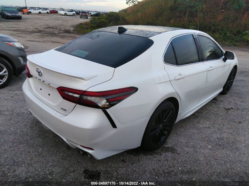 2022 TOYOTA CAMRY XSE VIN: 4T1K61AK5NU009110