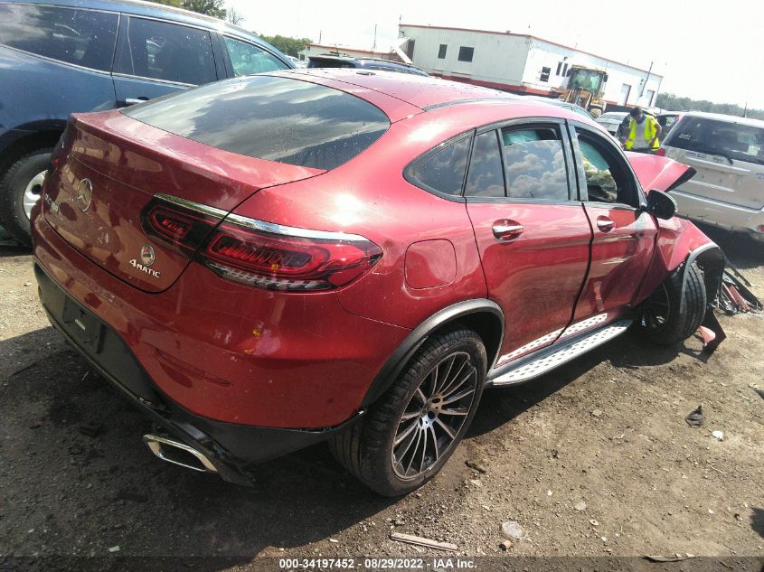 2021 MERCEDES-BENZ GLC GLC 300 VIN: W1N0J8EB4MF872280