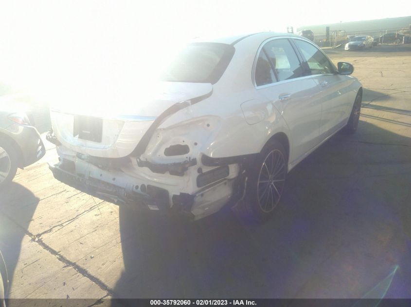 2021 MERCEDES-BENZ C-CLASS C 300 VIN: W1KWF8DB1MR646142