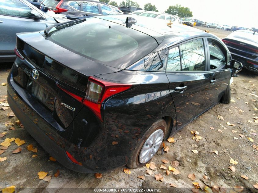2022 TOYOTA PRIUS L VIN: JTDKAMFUXN3174560