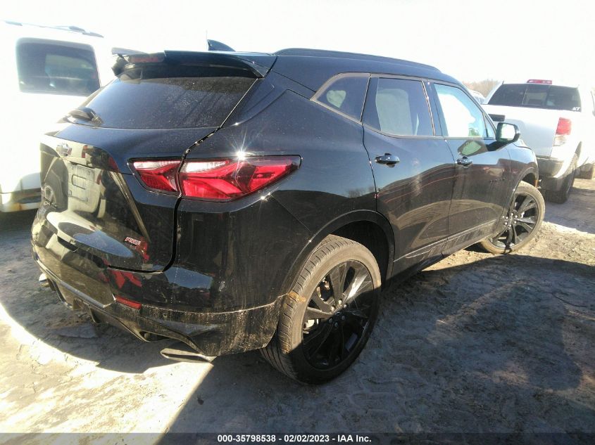 2021 CHEVROLET BLAZER RS VIN: 3GNKBKRS7MS571476