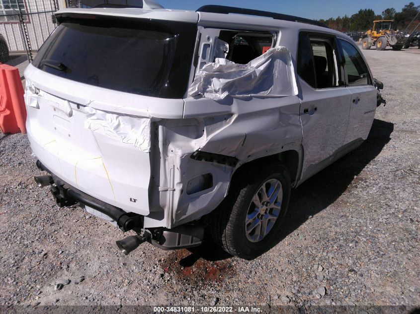 2021 CHEVROLET TRAVERSE LT CLOTH VIN: 1GNERGKW6MJ148120