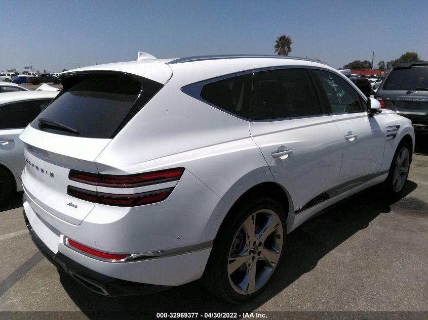 2022 GENESIS GV80 VIN: KMUHBDSB8NU092247