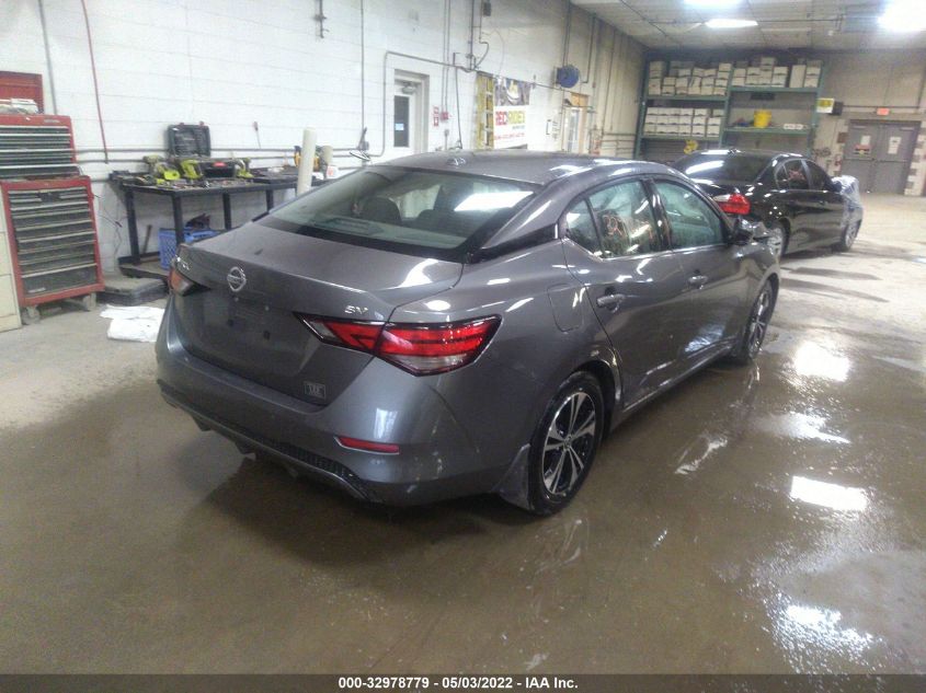 2021 NISSAN SENTRA SV VIN: 3N1AB8CV4MY293128