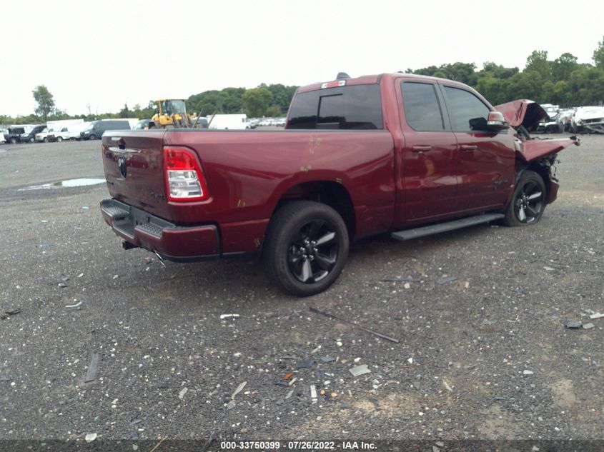 2021 RAM 1500 BIG HORN VIN: 1C6SRFBT7MN505591