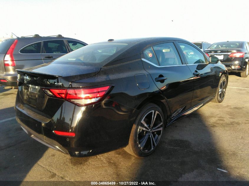 2022 NISSAN SENTRA SR VIN: 3N1AB8DVXNY231457