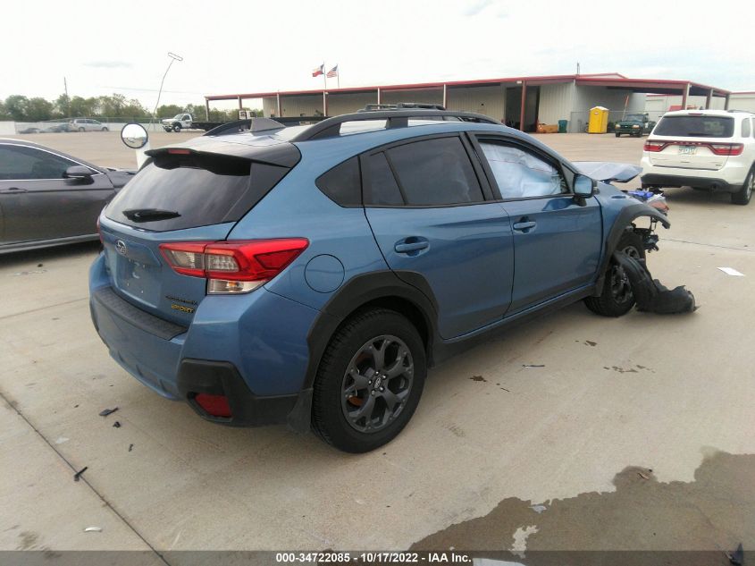 2021 SUBARU CROSSTREK SPORT VIN: JF2GTHSC2MH398672