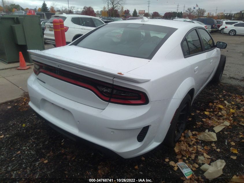 2022 DODGE CHARGER SRT HELLCAT REDEYE VIN: 2C3CDXL97NH136007