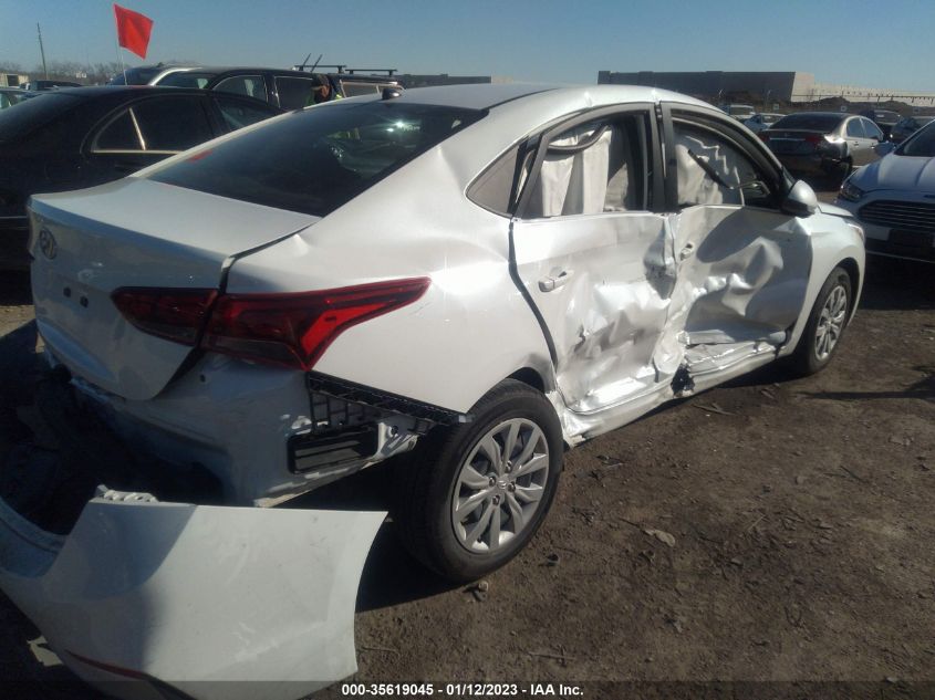 2022 HYUNDAI ACCENT SE VIN: 3KPC24A63NE176010