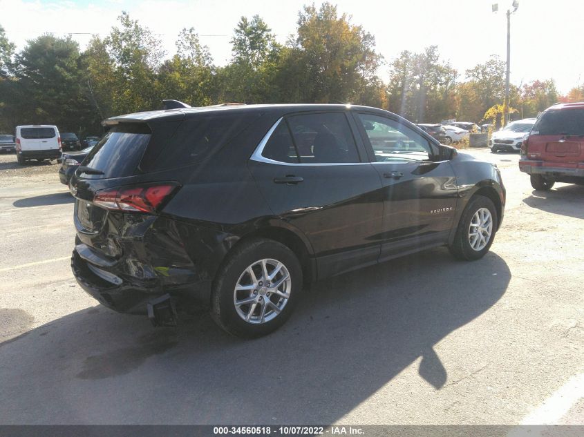 2022 CHEVROLET EQUINOX LT VIN: 3GNAXUEV3NL121599