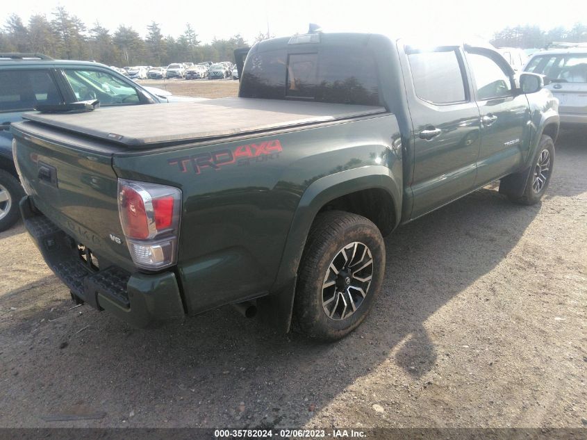 2022 TOYOTA TACOMA 4WD SR/SR5/TRD SPORT VIN: 3TYCZ5AN4NT058681