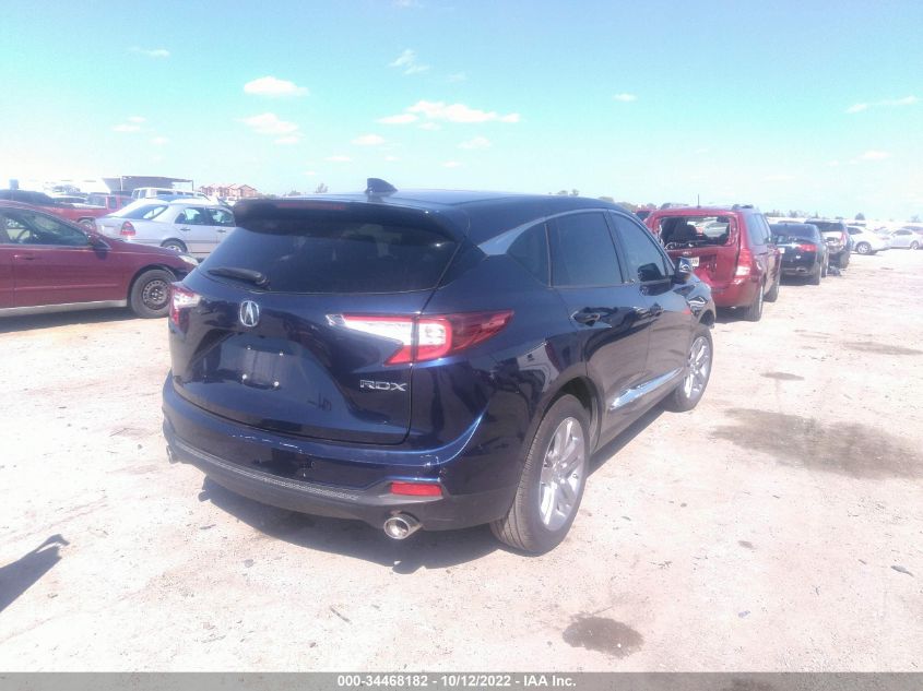 2020 ACURA RDX W/ADVANCE PKG VIN: 5J8TC1H72LL012618