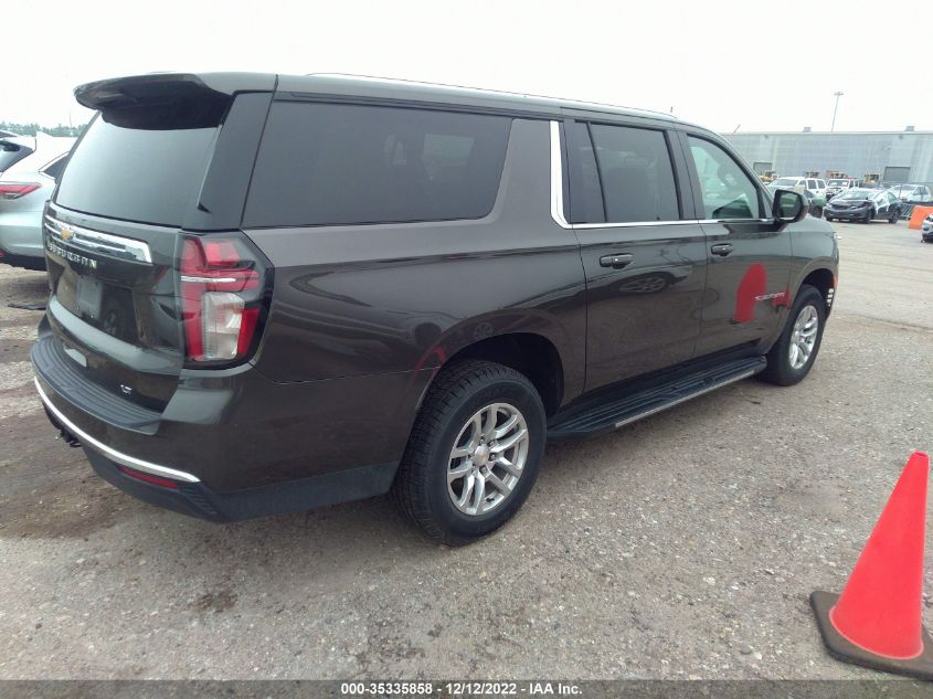 2021 CHEVROLET SUBURBAN LT VIN: 1GNSCCKD4MR260251