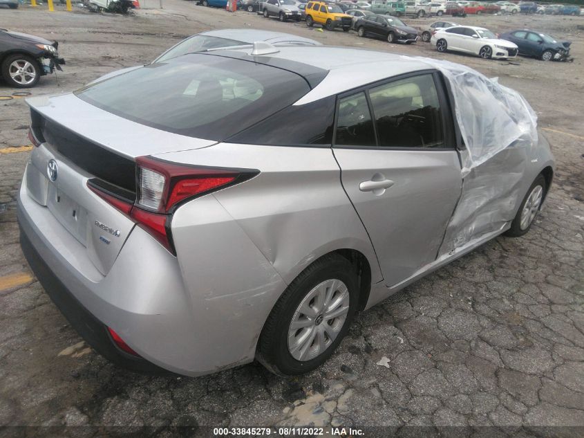2022 TOYOTA PRIUS L ECO VIN: JTDKAMFU6N3159683