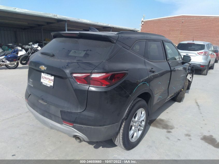 2022 CHEVROLET BLAZER LT VIN: 3GNKBCR4XNS189418