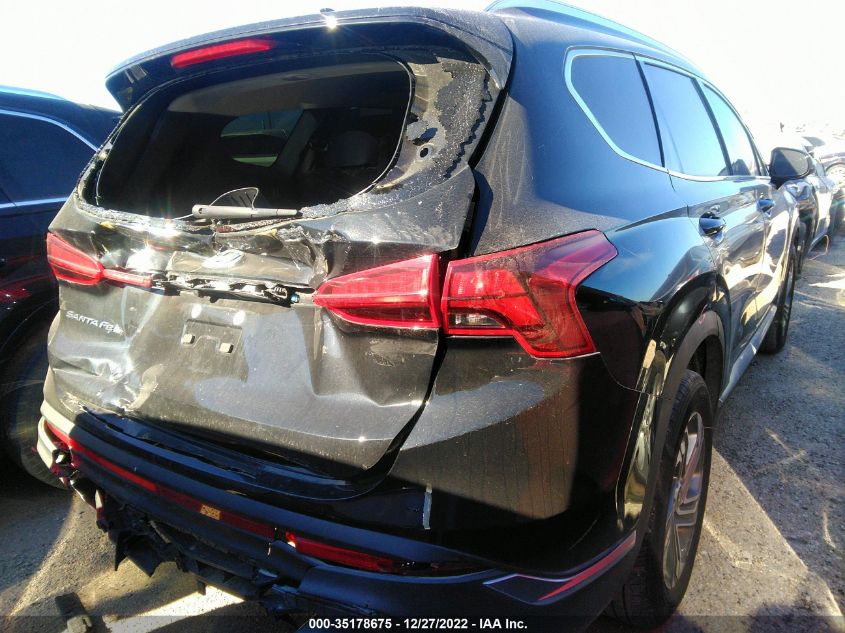 2022 HYUNDAI SANTA FE SEL VIN: 5NMS24AJ1NH394245