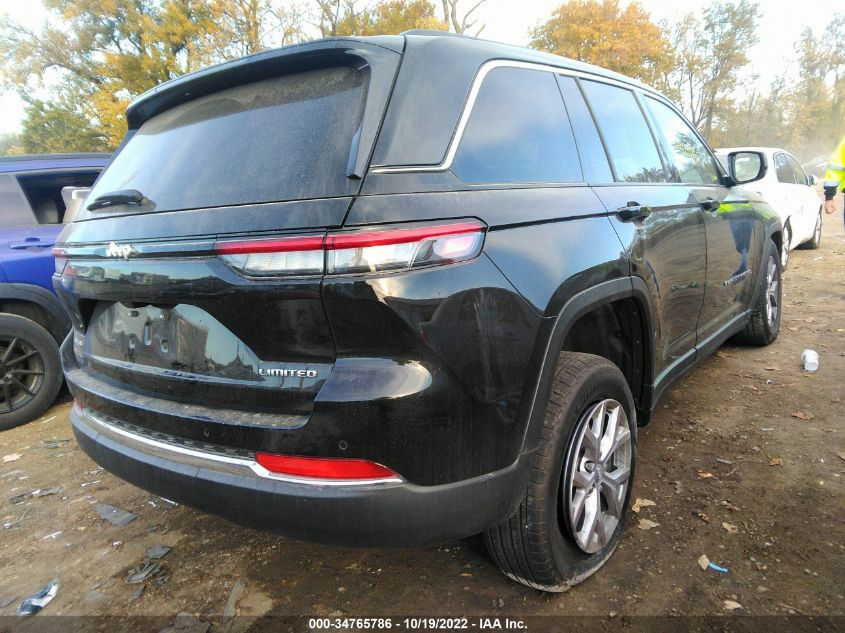 2022 JEEP GRAND CHEROKEE LIMITED VIN: 1C4RJHBG8N8590468