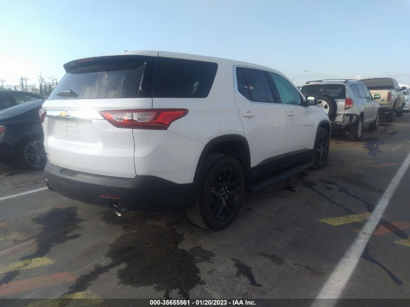 2021 CHEVROLET TRAVERSE LS VIN: 1GNERFKW7MJ175756