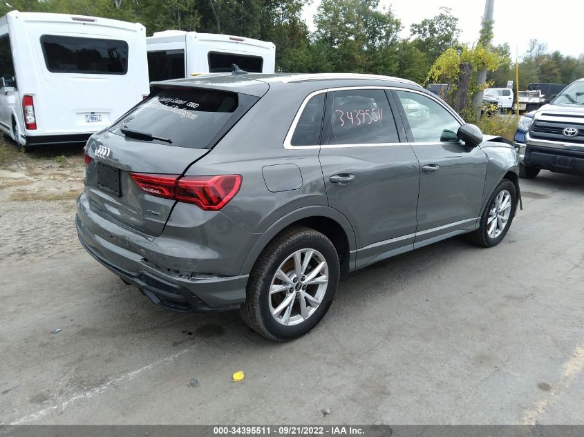 2021 AUDI Q3 S LINE PREMIUM PLUS VIN: WA1EECF3XM1081447