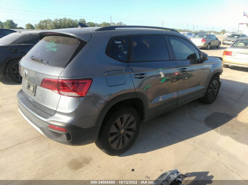 2022 VOLKSWAGEN TAOS S VIN: 3VVDX7B22NM025833