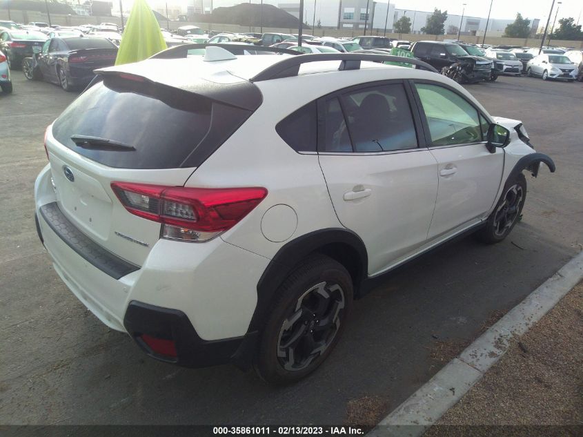2022 SUBARU CROSSTREK LIMITED VIN: JF2GTHNC4N8251265