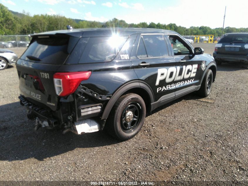 2020 FORD POLICE INTERCEPTOR VIN: 1FM5K8AB4LGB68004
