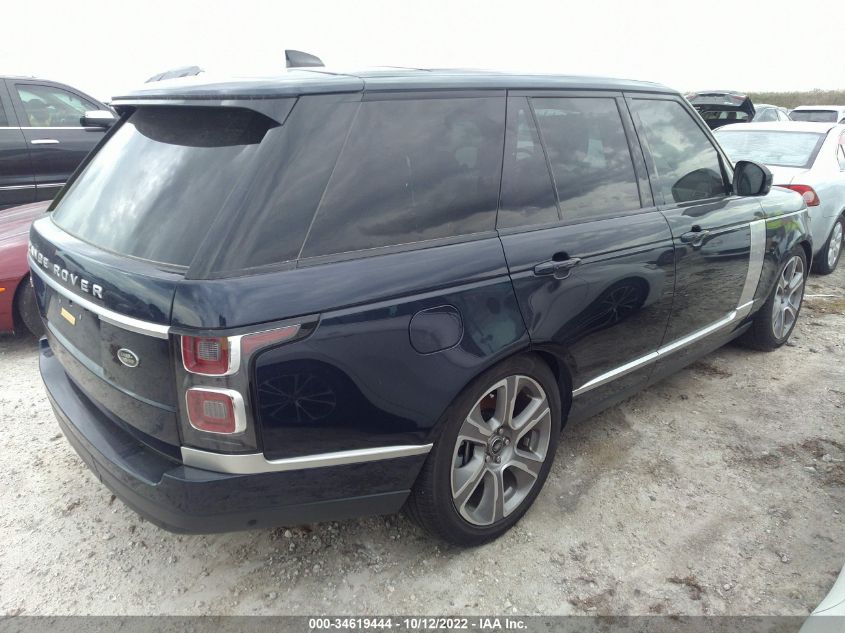 2021 LAND ROVER RANGE ROVER WESTMINSTER VIN: SALGS2RU8MA446903