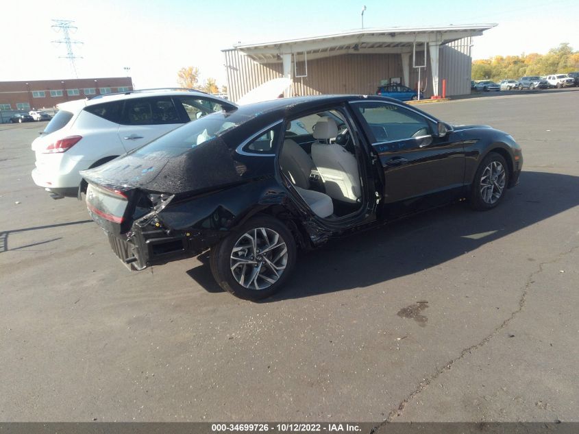 2022 HYUNDAI SONATA SEL VIN: KMHL14JA8NA214384
