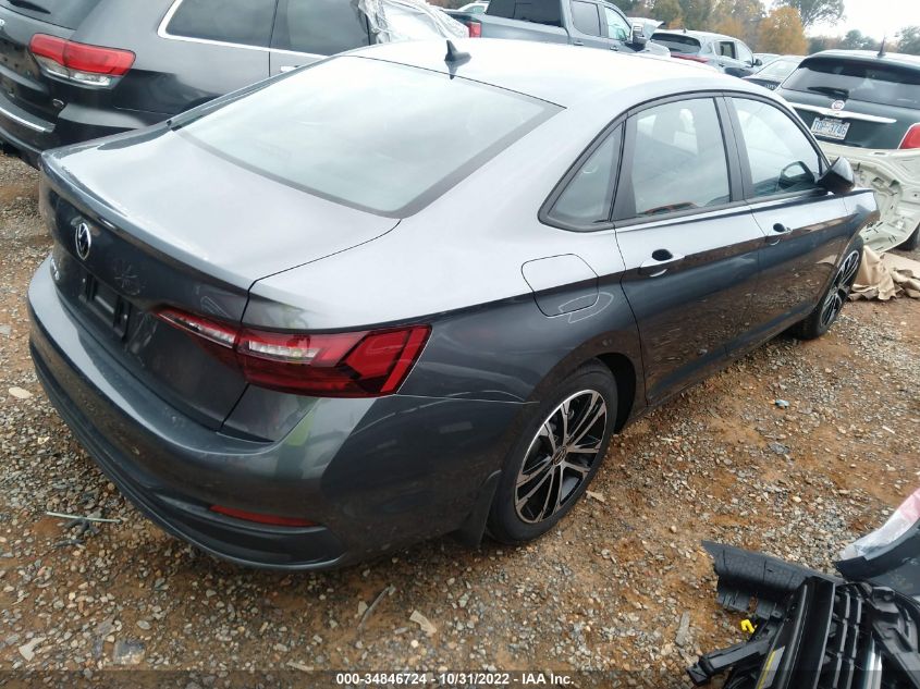 2022 VOLKSWAGEN JETTA SPORT VIN: 3VWBM7BU8NM015711