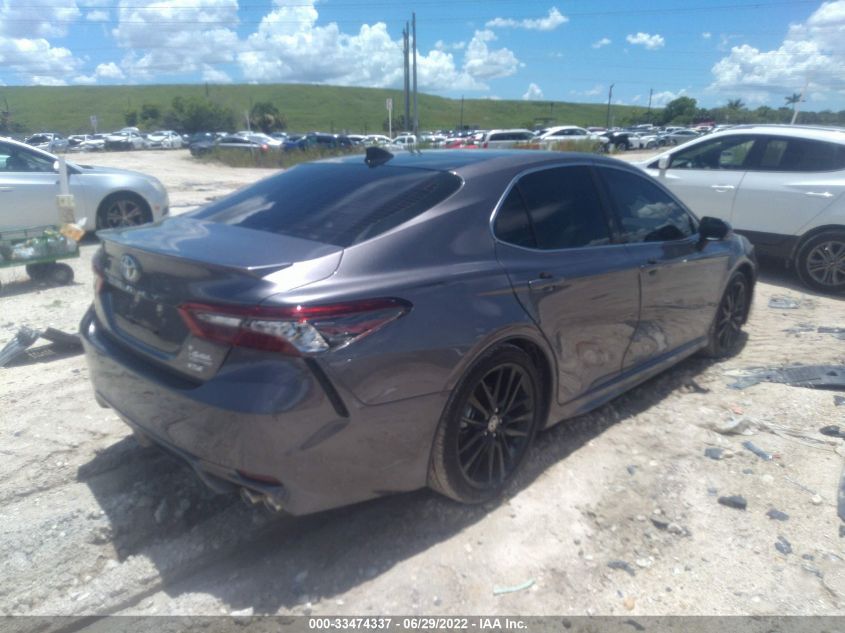 2022 TOYOTA CAMRY XSE VIN: 4T1K61AK4NU013682