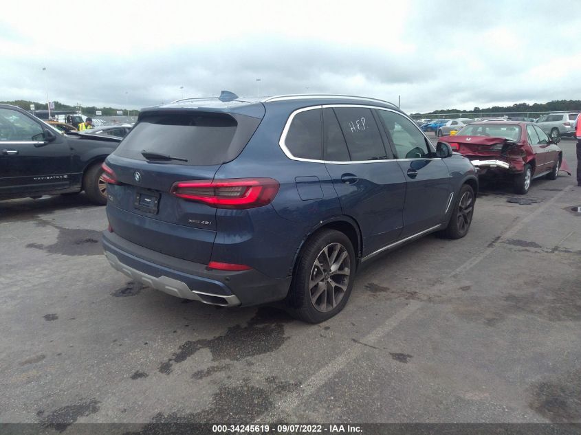 2022 BMW X5 XDRIVE40I VIN: 5UXCR6C02N9J56110