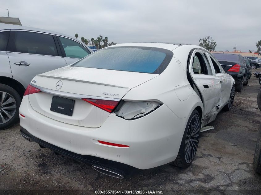 2021 MERCEDES-BENZ S-CLASS S 580 VIN: W1K6G7GB6MA042409