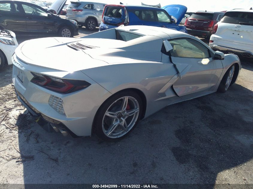 2021 CHEVROLET CORVETTE 3LT VIN: 1G1YC3D42M5117234