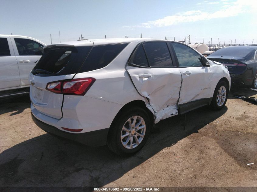 2021 CHEVROLET EQUINOX LS VIN: 3GNAXHEV4MS152503