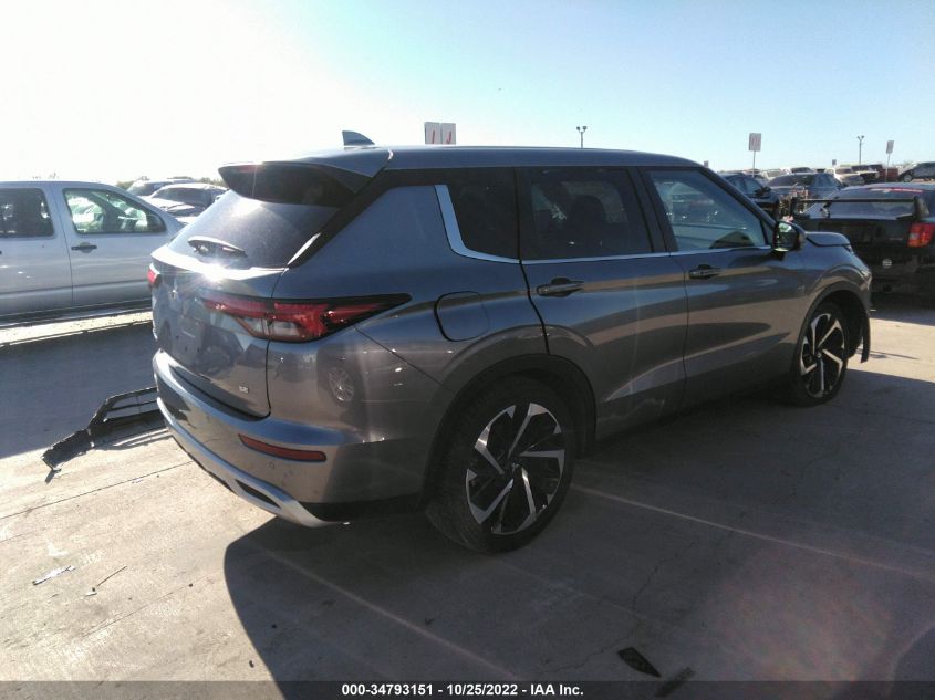 2022 MITSUBISHI OUTLANDER SE VIN: JA4J3UA84NZ026170