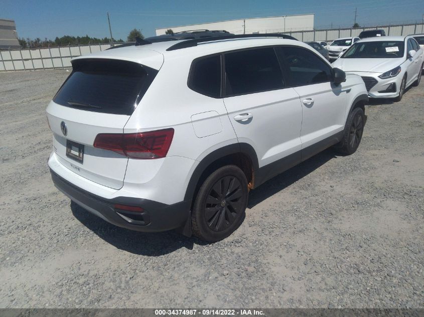 2022 VOLKSWAGEN TAOS S VIN: 3VVCX7B21NM035703