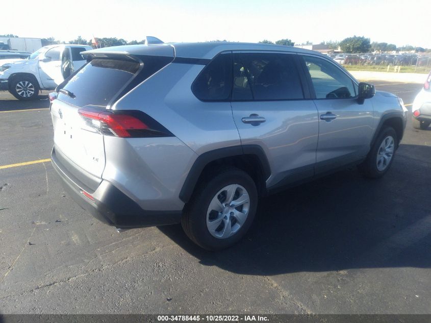 2022 TOYOTA RAV4 LE VIN: 2T3H1RFV8NC199780