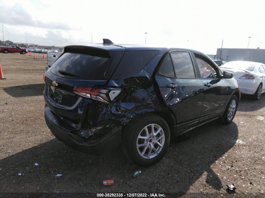 2022 CHEVROLET EQUINOX LS VIN: 3GNAXHEV8NS210159
