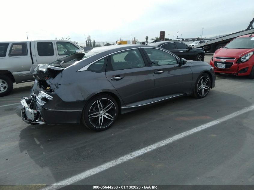 2022 HONDA ACCORD SEDAN TOURING VIN: 1HGCV2F93NA014462