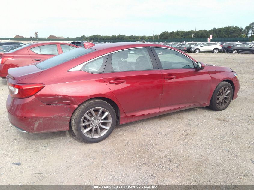 2021 HONDA ACCORD SEDAN LX VIN: 1HGCV1F14MA000637