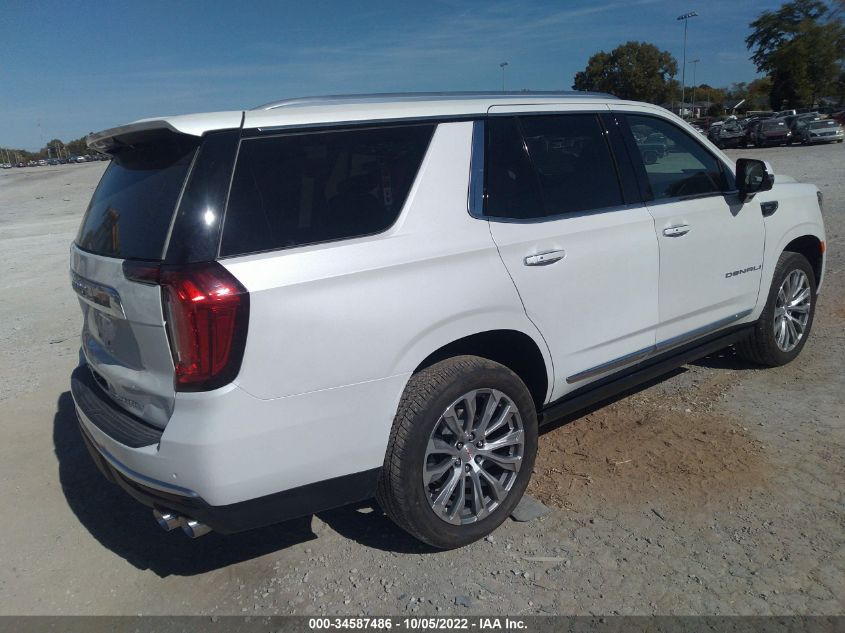 2022 GMC YUKON DENALI VIN: 1GKS2DKL1NR275689