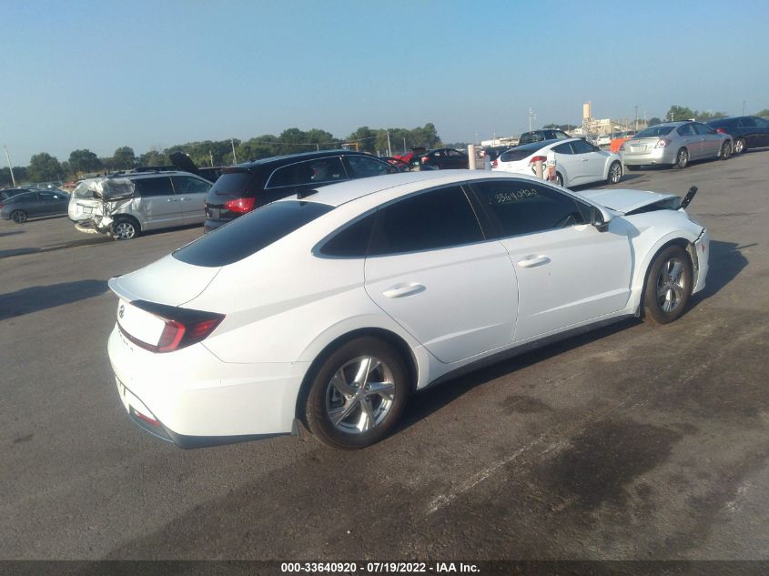 2022 HYUNDAI SONATA SE VIN: 5NPEG4JA7NH133607