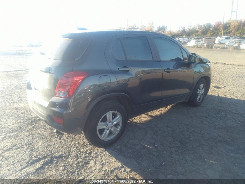 2020 CHEVROLET TRAX LS VIN: 3GNCJKSB1LL220332