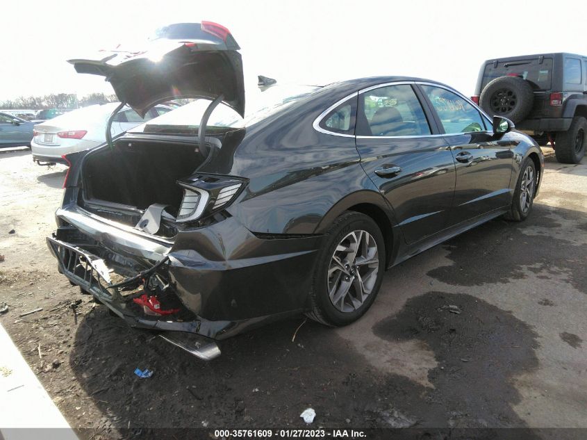2021 HYUNDAI SONATA SEL VIN: 5NPEF4JA1MH095504