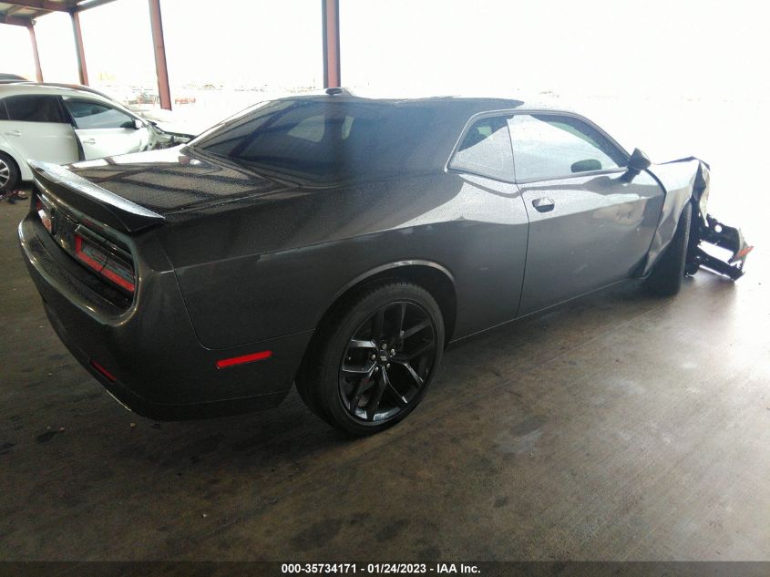 2021 DODGE CHALLENGER SXT VIN: 2C3CDZAGXMH676222