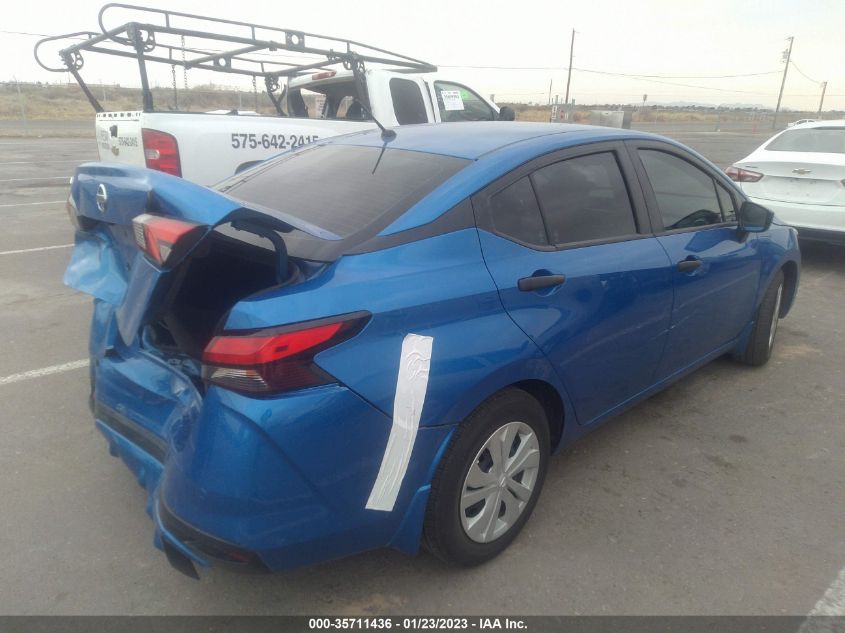 2022 NISSAN VERSA S VIN: 3N1CN8DV2NL821259