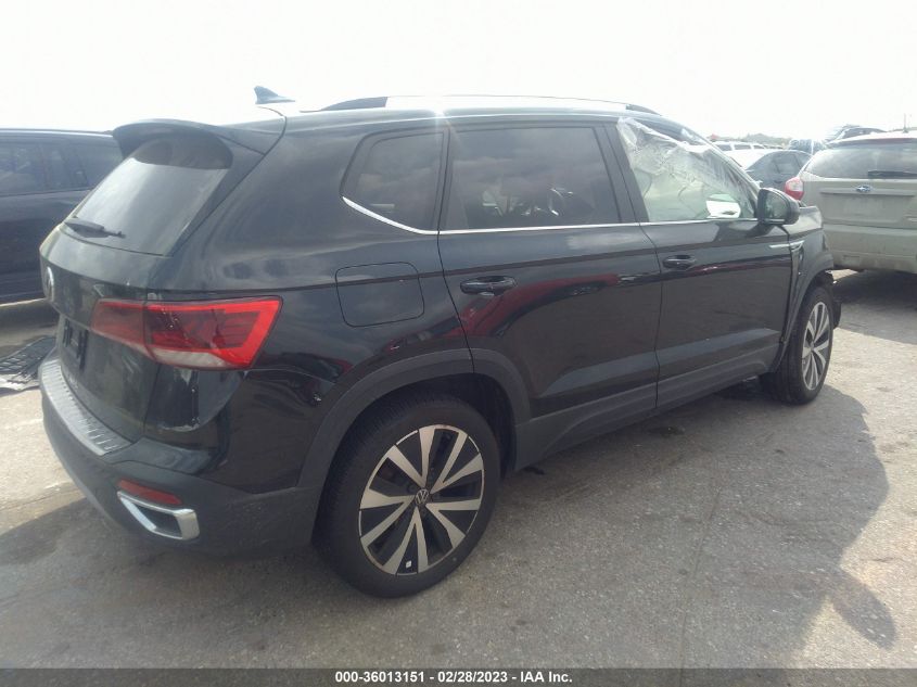 2022 VOLKSWAGEN TAOS SE VIN: 3VVRX7B23NM074352
